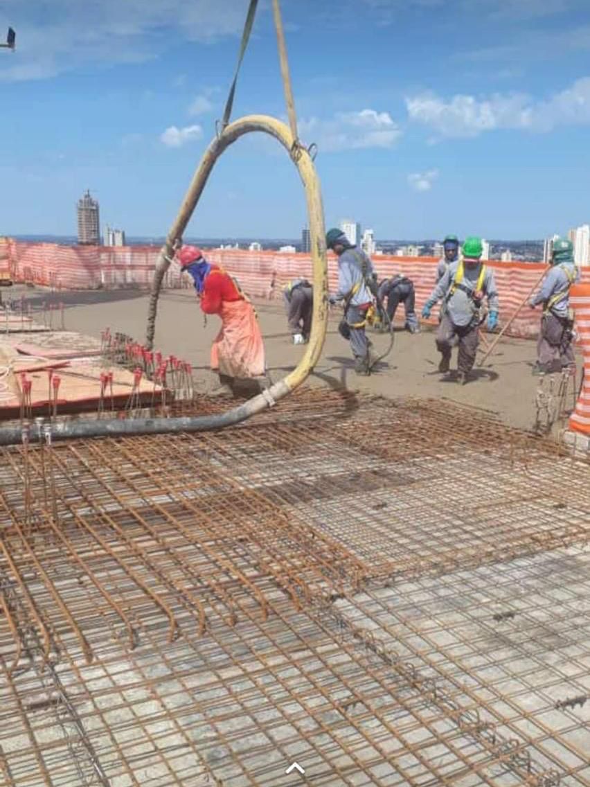 Concretagem de Laje